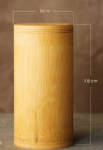 Load image into Gallery viewer, Bamboo Storage Bottles/Jars- Wooden Small Box Containers Handmade For Spices, Teas, Coffee, Sugar. Comes With A Lid
