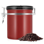 Load image into Gallery viewer, Airtight Coffee Container Storage Canister Set for Tea/Coffee Beans or Gound 1.5L
