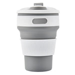 Load image into Gallery viewer, Collapsible Silicone Folding Cup Hot Coffe Tea Bottle Reusable Leak Proof
