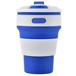 Load image into Gallery viewer, Collapsible Silicone Folding Cup Hot Coffe Tea Bottle Reusable Leak Proof
