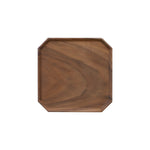 Load image into Gallery viewer, Black Walnut Coaster Solid Wood Anti-Scalding Tea Cup Cushion Octagonal Creative Coffee Cup Cup Holder Small Plate
