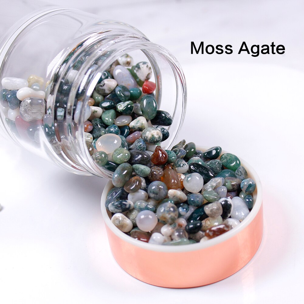 Natural Crystals Glass Bottle-  with filter/Infuser